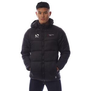 Sondico Mens Plain Padded Jacket / Black
